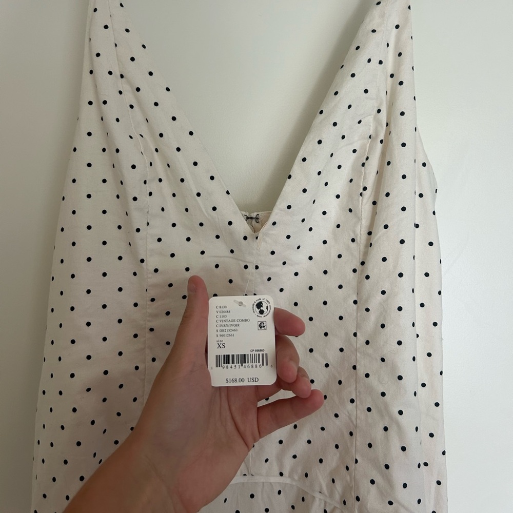 **NWT Free People polka dot dress - Picture 6 of 6